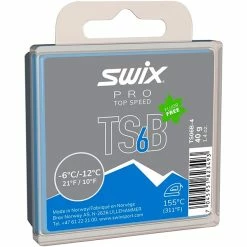 Beste avtale ✨ Produkter Swix TS6 Black, -6°C/-12°C, 40g 🤩