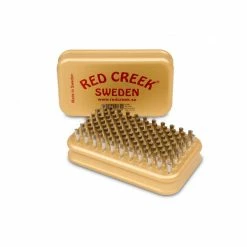 Billig 🧨 Produkter Red Creek Håndbørste Stål Ultrafin Rett (Gullbørsten) 🤩