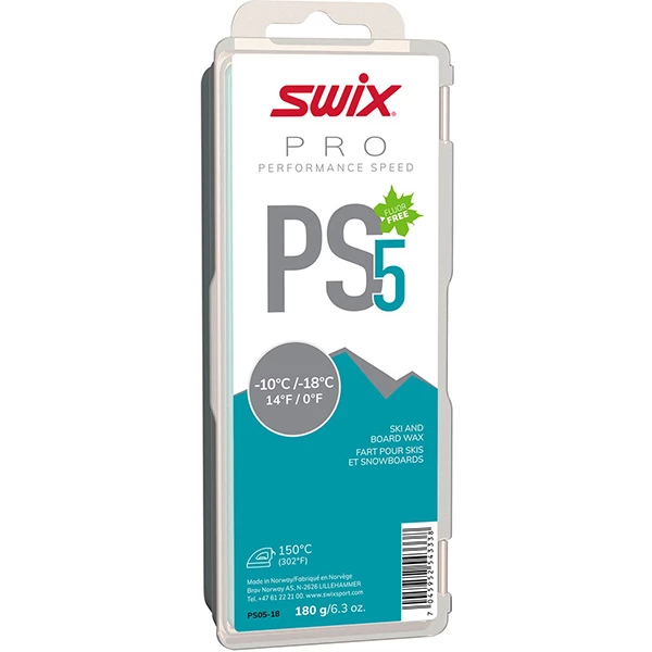 Kjøpe 😀 Produkter Swix PS5 Turquoise, -10°C/-18°C, 180g 👏 1 Kjøpe 😀 Produkter Swix PS5 Turquoise, -10°C/-18°C, 180g 👏